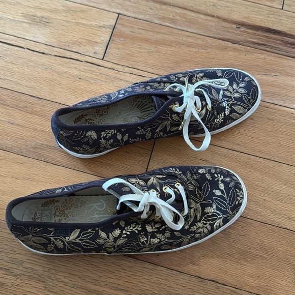 Keds’ X Rifle Paper Co. | Champion Queen Anne Limited Edition | women’s size 6.5 - Picture 2 of 9